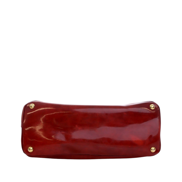 Pre-Loved Prada Medium Spazzolato Galleria Double Zip Satchel - Picture 3 of 12